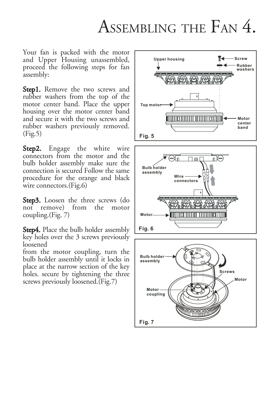 Ssembling | Minka Group F702-VB User Manual | Page 6 / 15