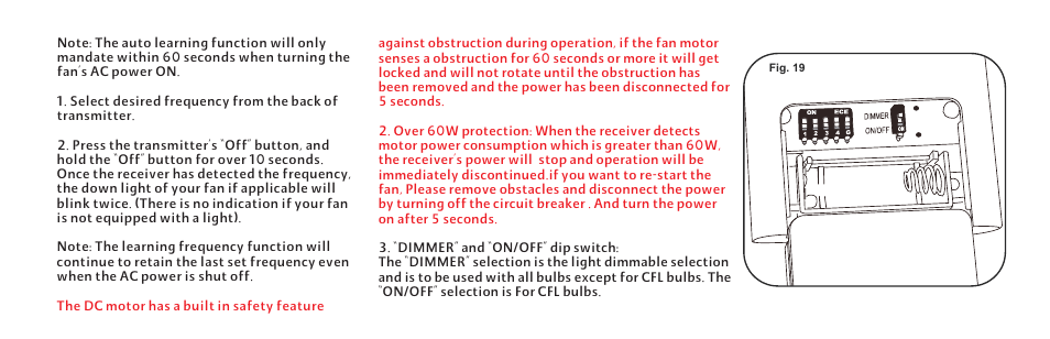 页 21 | Minka Group F905-DK User Manual | Page 21 / 28