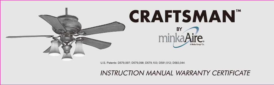 Minka Group F840-CF User Manual | 24 pages