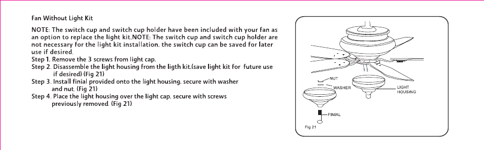 Minka Group F840-CF User Manual | Page 19 / 24