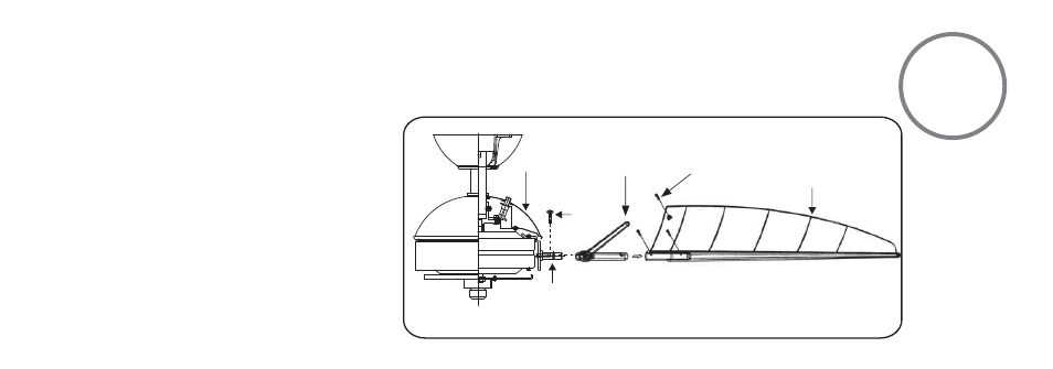 Blade installation | Minka Group F579-L-ORB User Manual | Page 17 / 26
