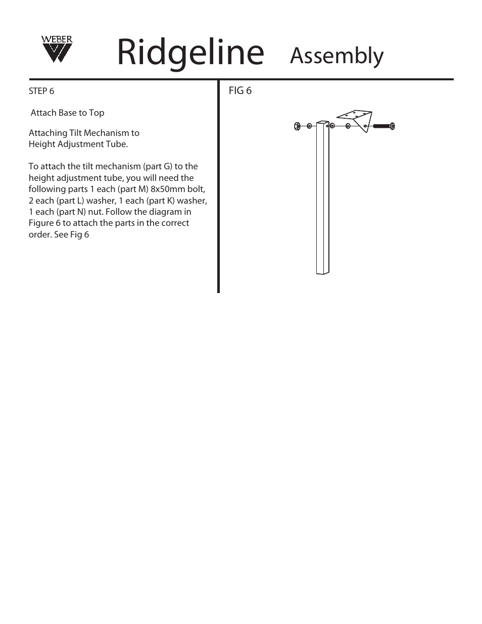 Ridgeline_assem(steps_3), Ridgeline, Assembly | Martin Universal Design U-DS6000P Ridgeline Table User Manual | Page 5 / 5