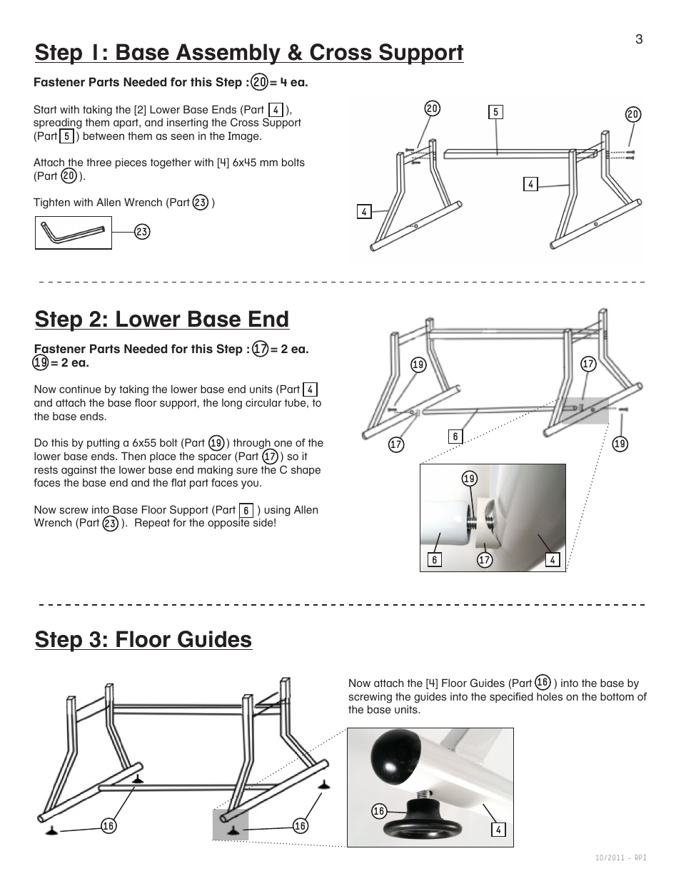 Martin Universal Design U-DS92STB Ashley Table with Stool User Manual | Page 3 / 9