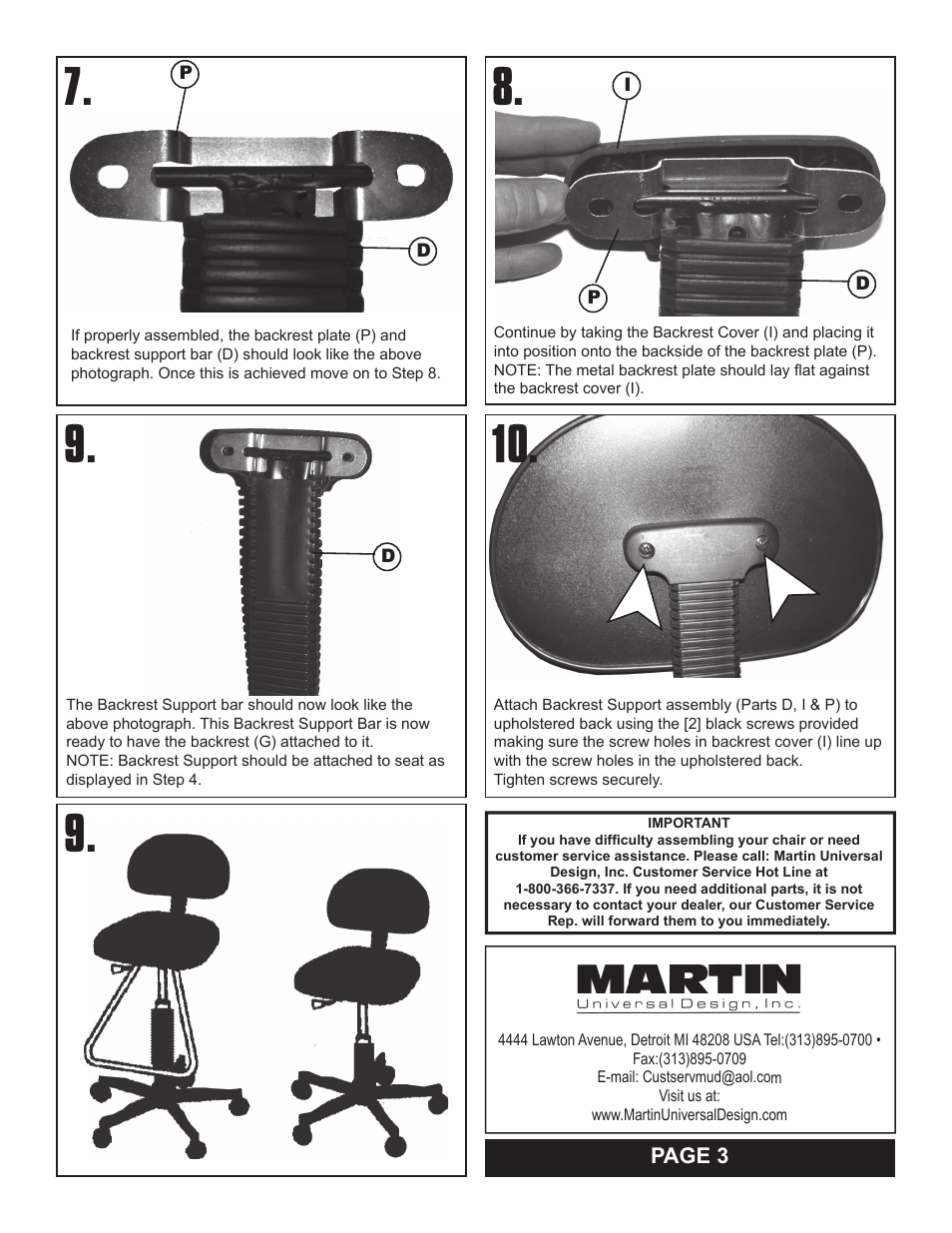 Martin Universal Design 91-6008 User Manual | Page 3 / 3