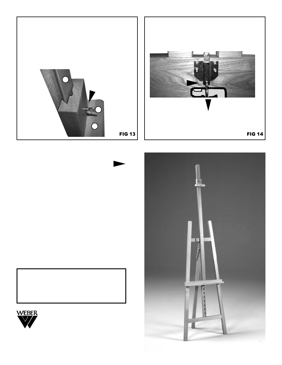 Martin Universal Design U-145N  Avanti Master Studio Art Easel User Manual | Page 4 / 4