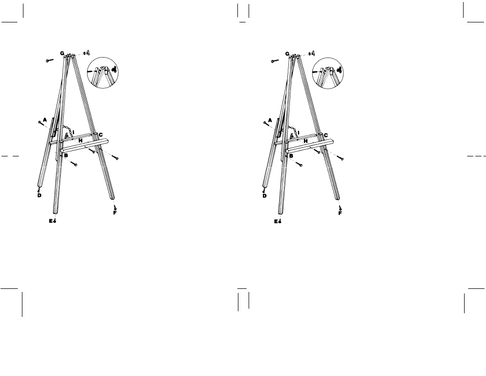 Martin Universal Design U-199N PRIMA TRADITIONAL EASEL User Manual | 2 pages