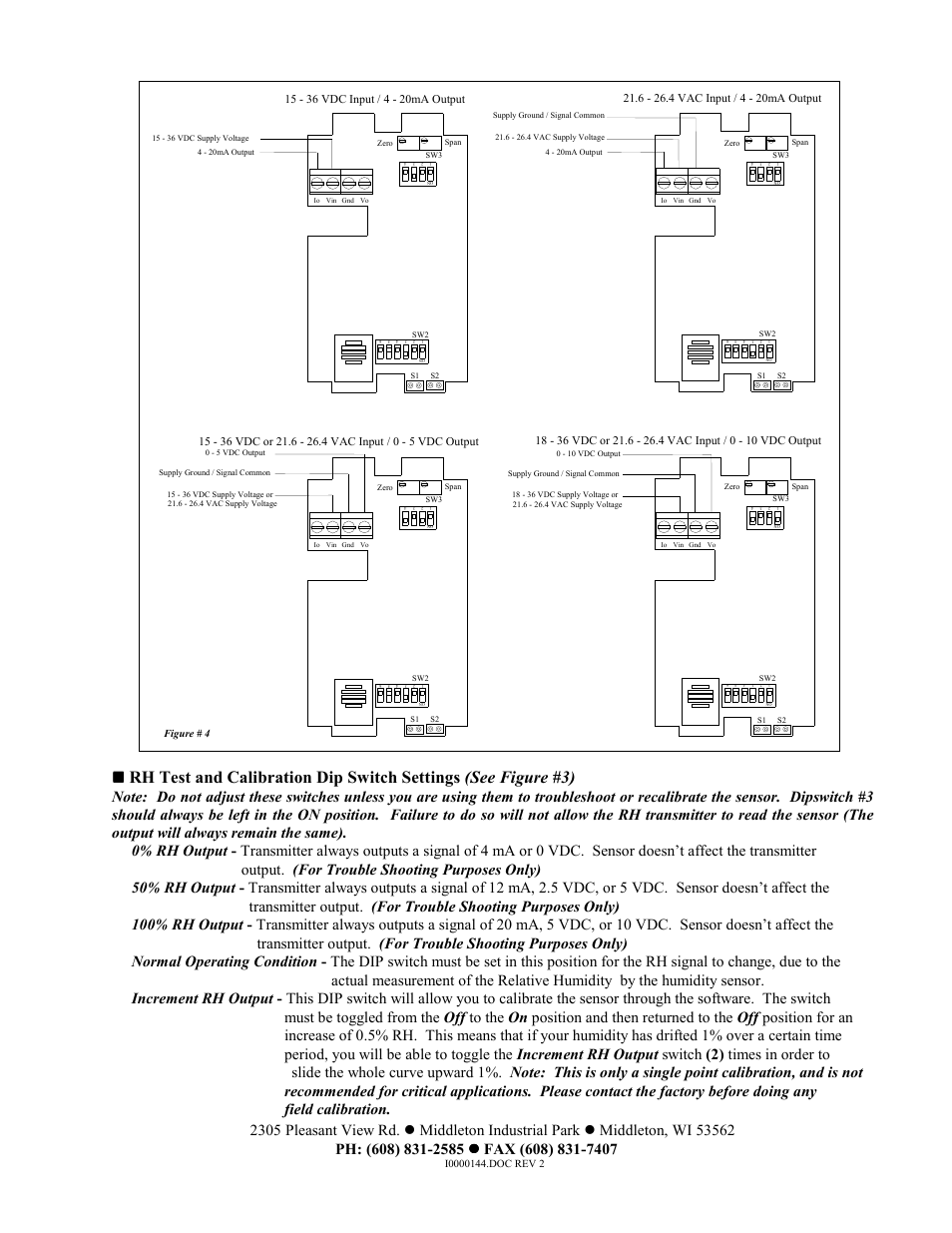 Automation Components ACI/ACI RH Room Series User Manual | Page 2 / 4