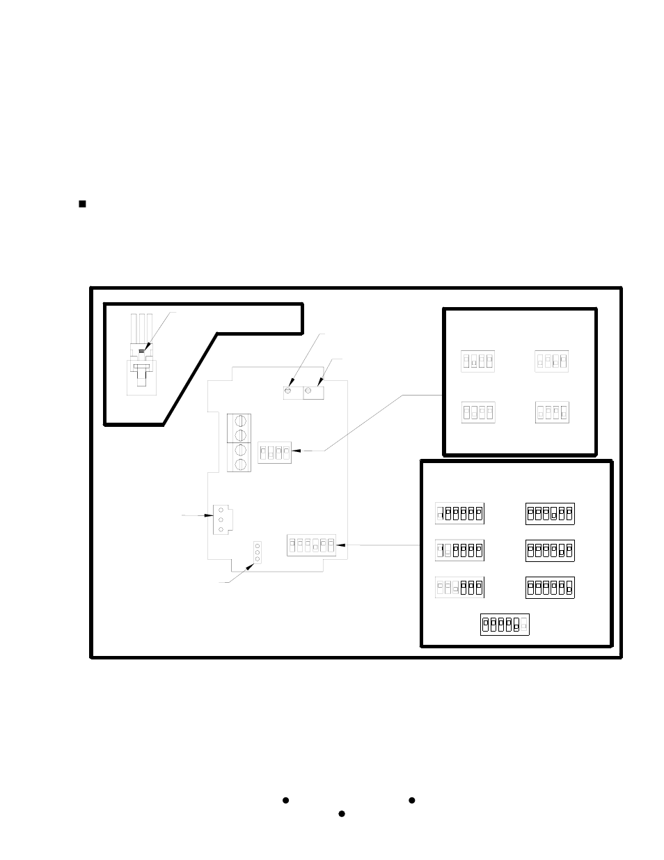 Figure # 5 output selection switches (sw3), Test and calibration switch settings (sw2), Figure # 6 | Figure # 4 figure # 8 | Automation Components ACI/TTU1000 User Manual | Page 4 / 8