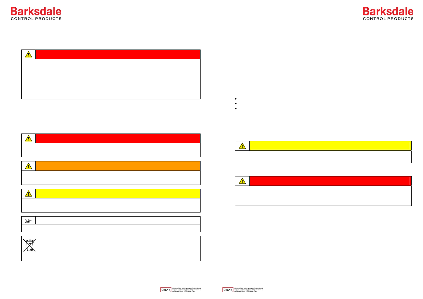 Barksdale BPS3000 User Manual | Page 2 / 6