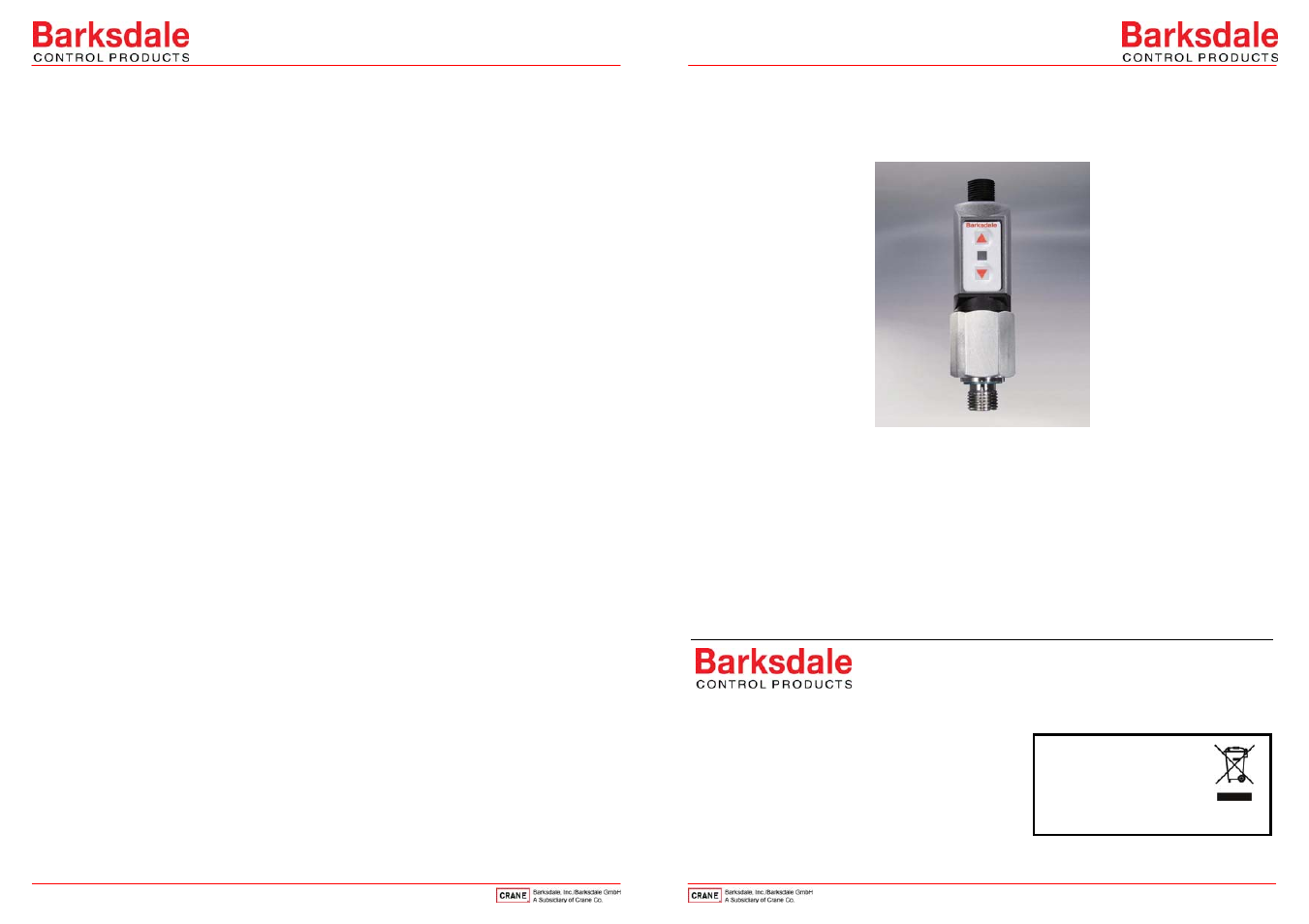 Barksdale UDS1V2 User Manual | 4 pages