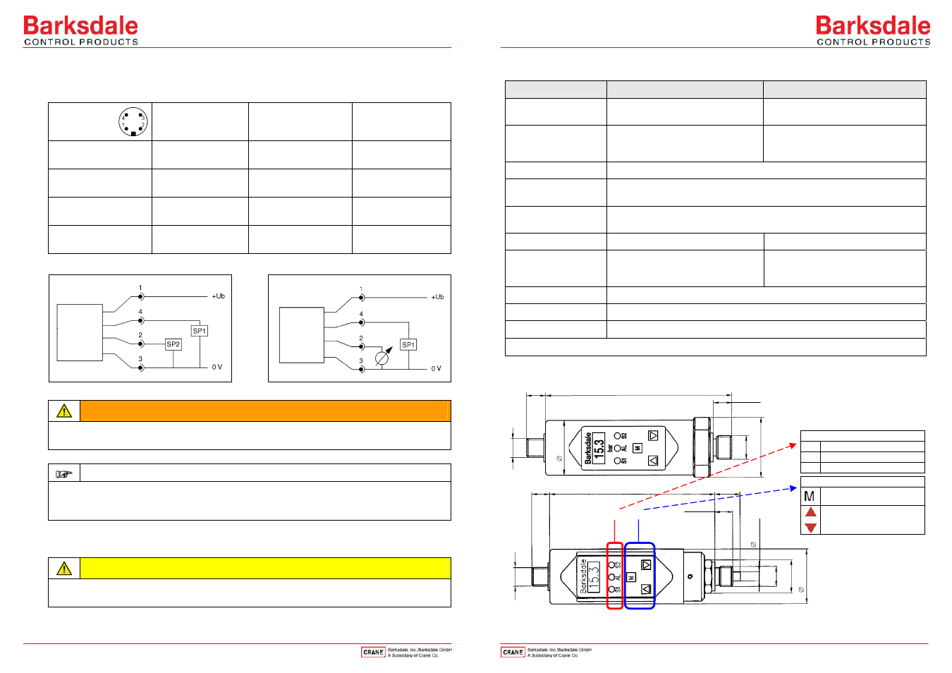 Barksdale TS2000 User Manual | Page 3 / 4