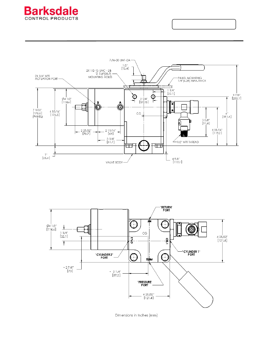 Series iii-l valve, Installation and operating instructions, For barksdale heavy duty integrated actuator valve | Barksdale Series III-L Valves User Manual | Page 4 / 11