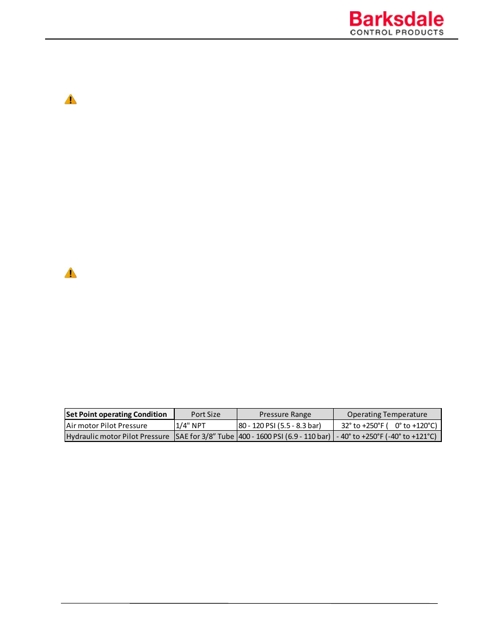 Barksdale Series 20597 User Manual | Page 6 / 10