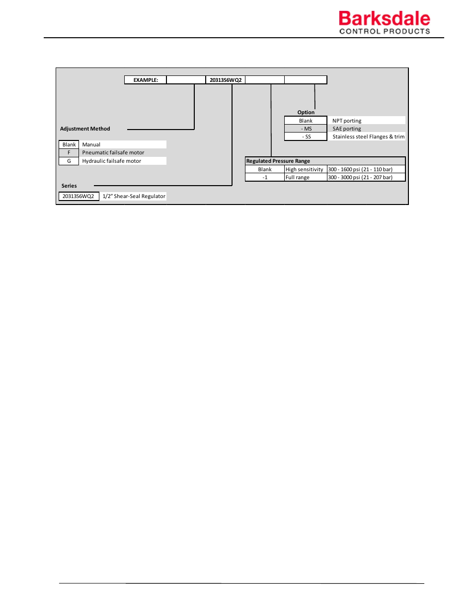 Barksdale Series 20313 User Manual | Page 5 / 11