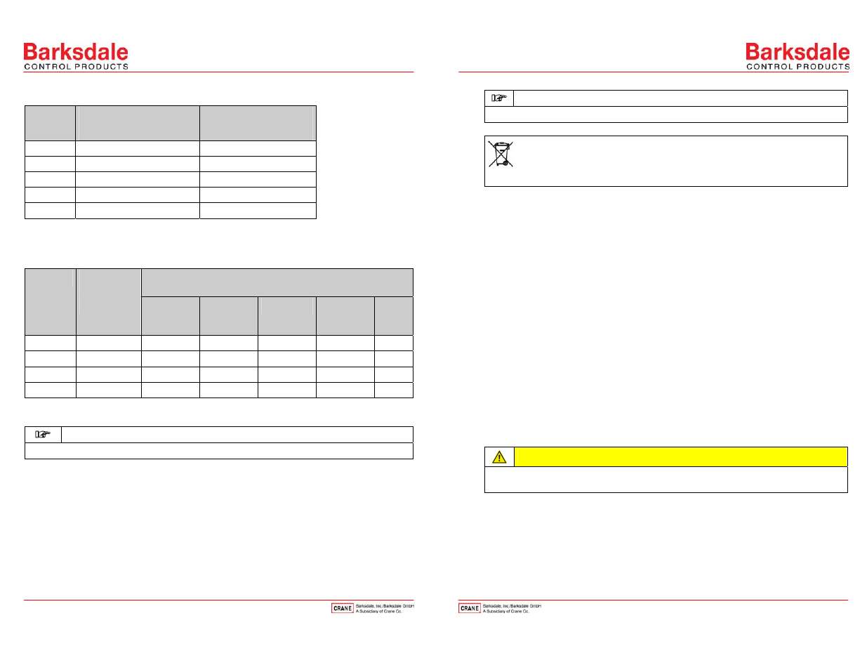 Barksdale L2H User Manual | Page 3 / 8