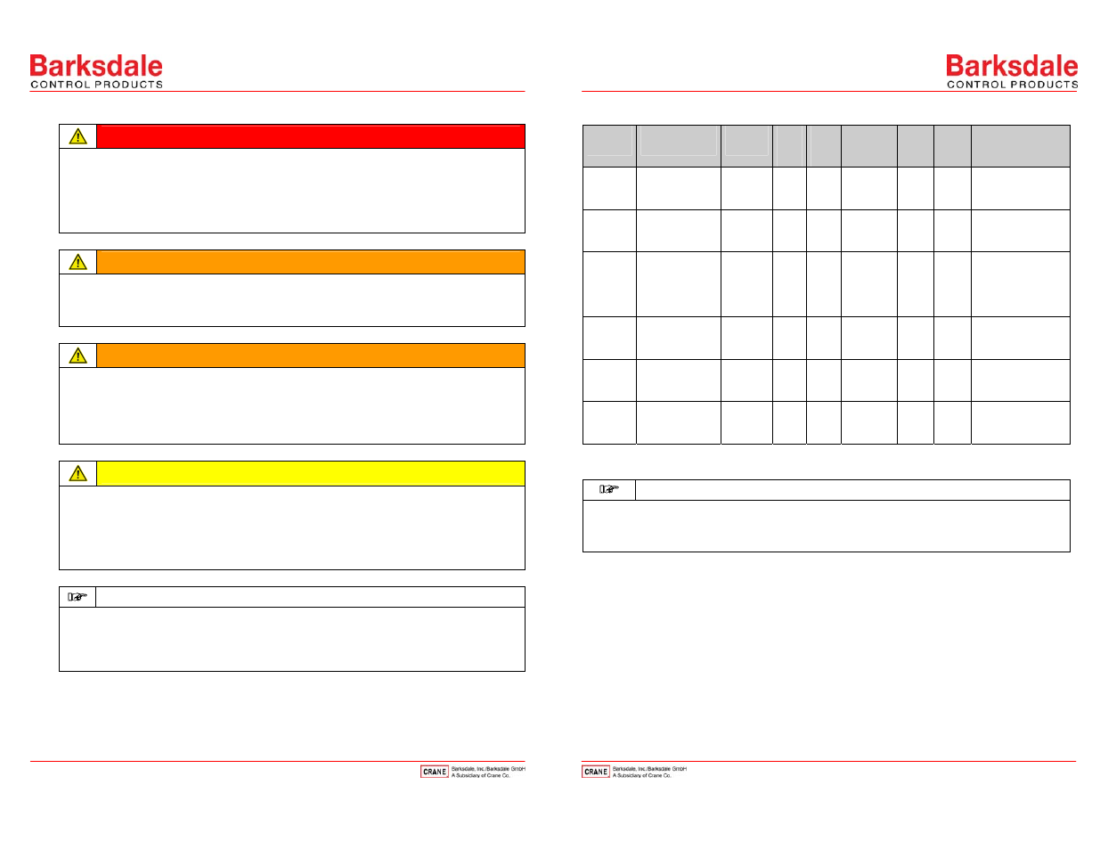 Barksdale L2H User Manual | Page 4 / 8