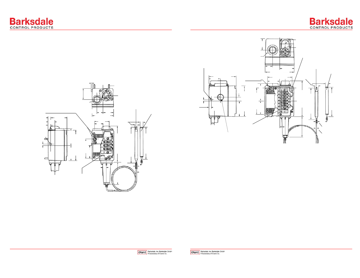 7maintenance/cleaning, 8technical data | Barksdale L2H User Manual | Page 8 / 8