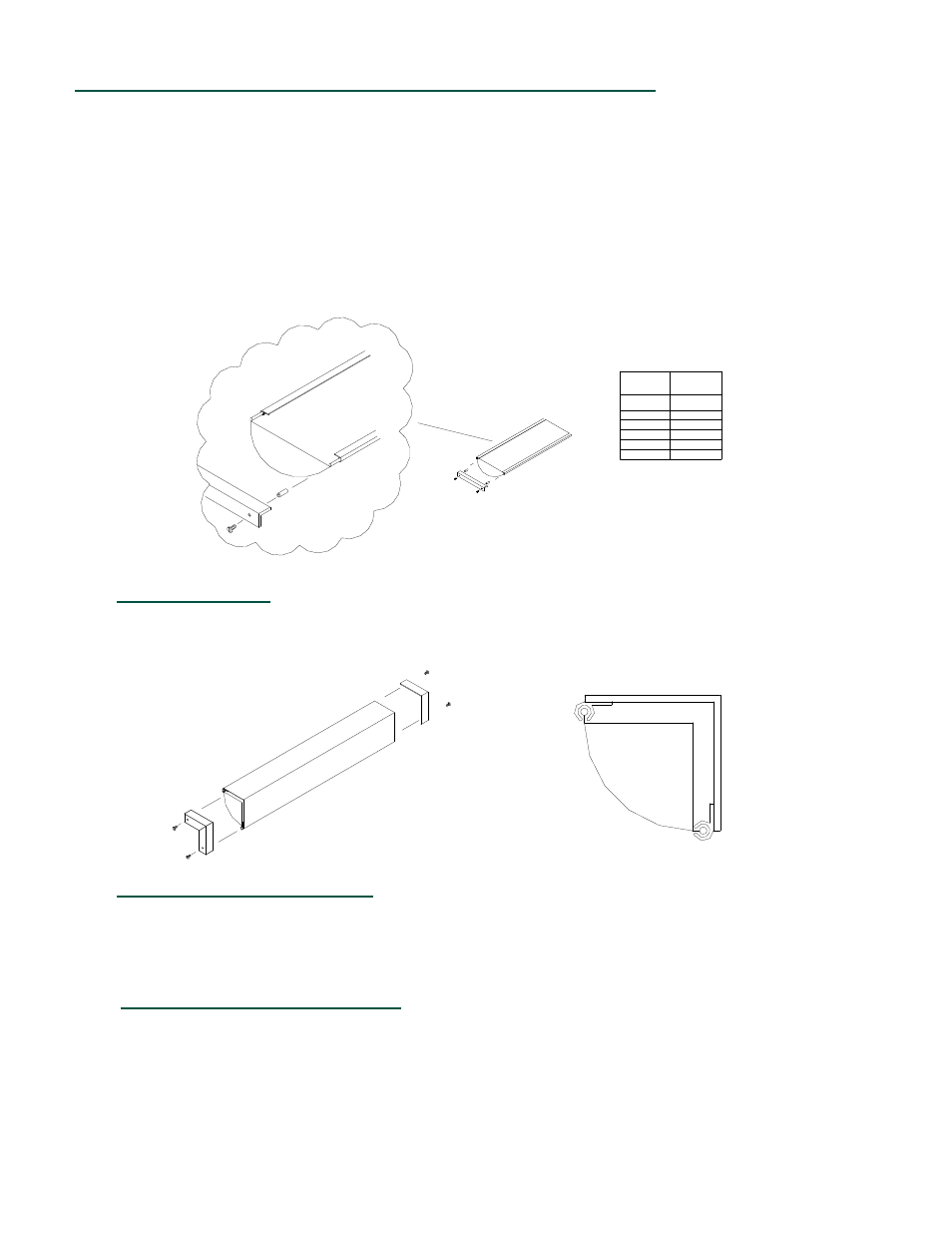 Step four: start up, Warranty information, Step three: installation of fabric diffuser | Quarter round | Air Distribution Concepts Flush Rail User Manual | Page 3 / 3