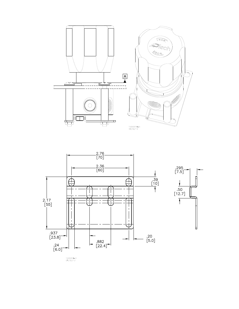 O figure 5, Nd figure 6 ), Figure 5 | APTech Panel Mount Plate - AK1000T User Manual | Page 5 / 5