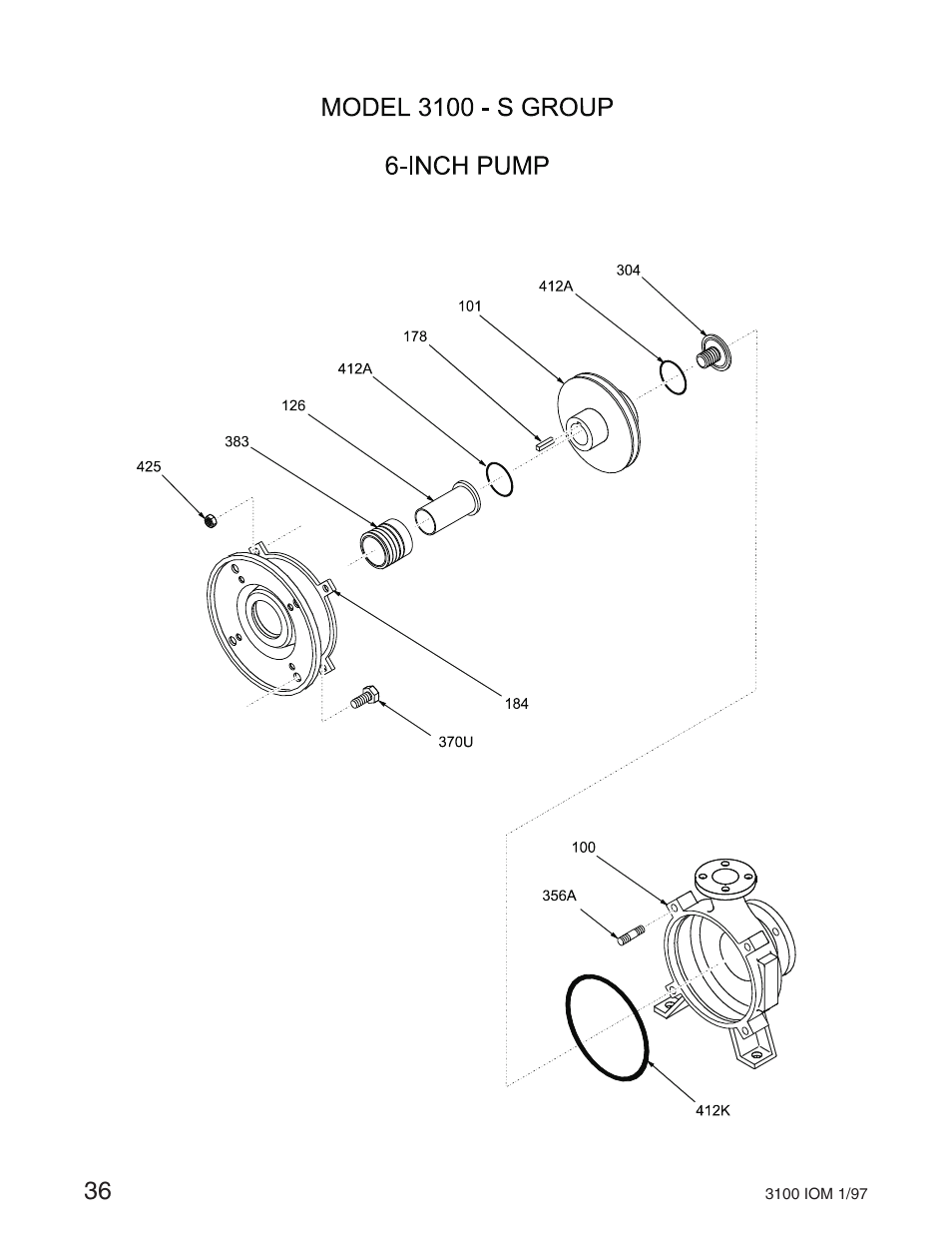 Goulds Pumps 3100 - IOM User Manual | Page 44 / 52