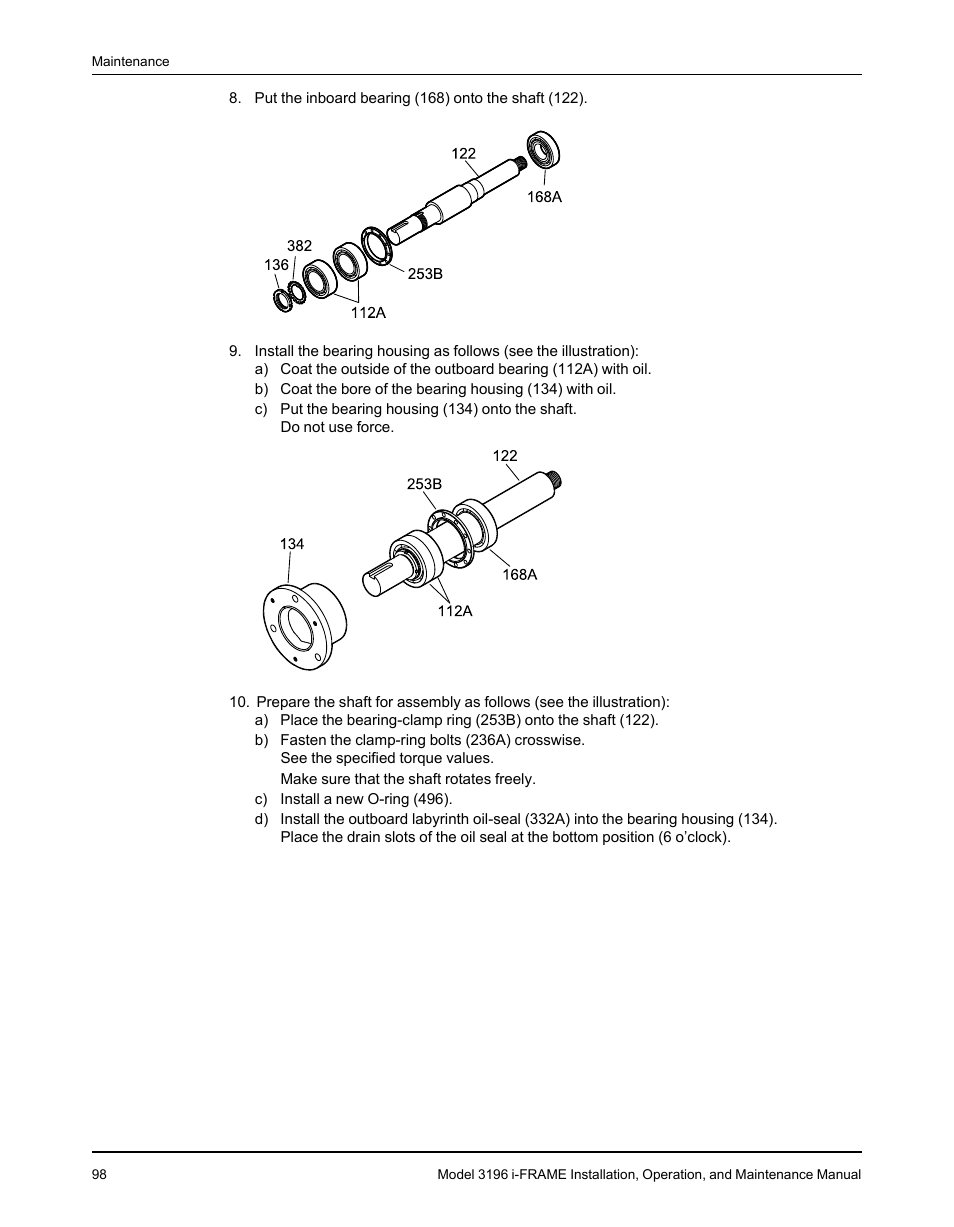 Goulds Pumps 3196 i-FRAME - IOM User Manual | Page 100 / 152