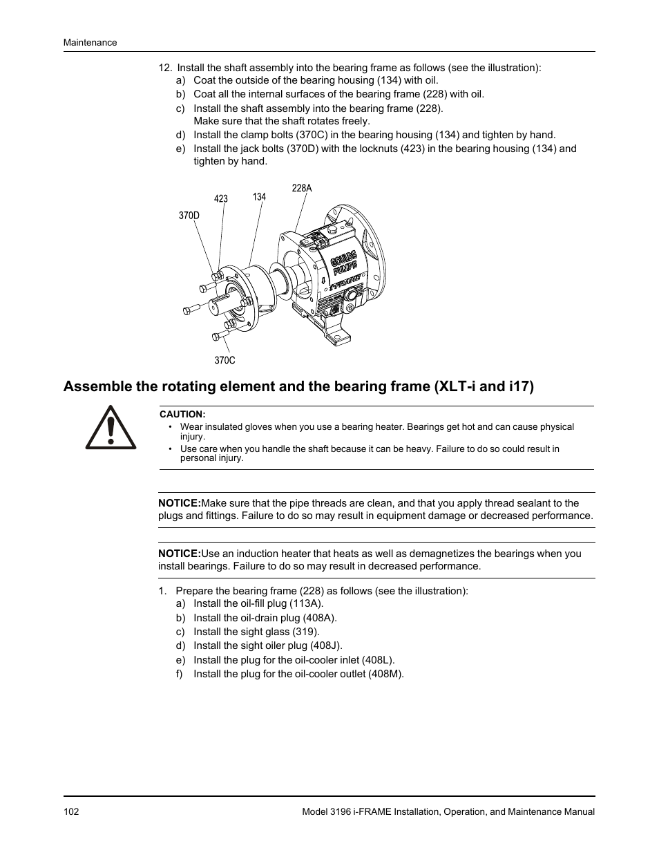 Goulds Pumps 3196 i-FRAME - IOM User Manual | Page 104 / 152