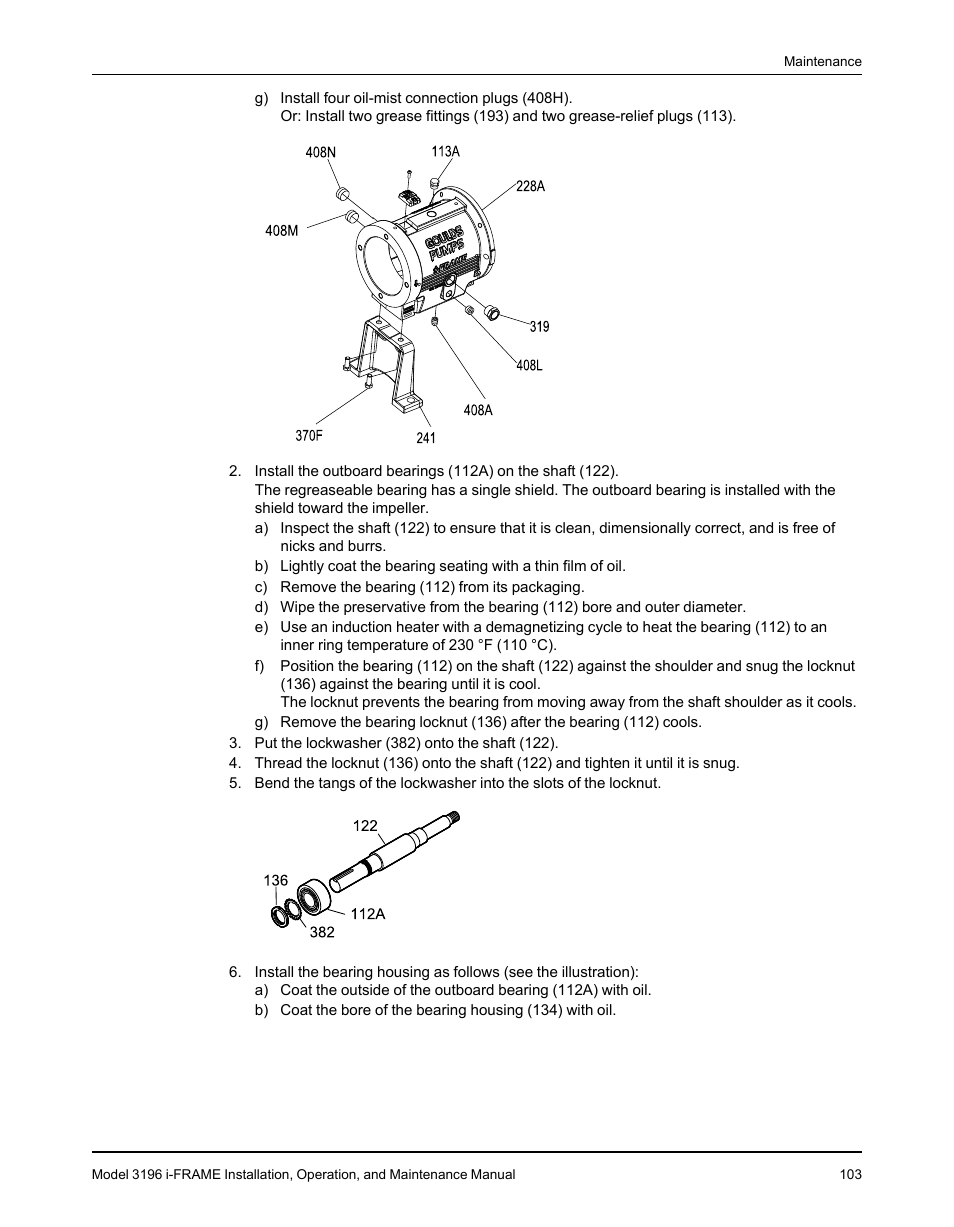 Goulds Pumps 3196 i-FRAME - IOM User Manual | Page 105 / 152