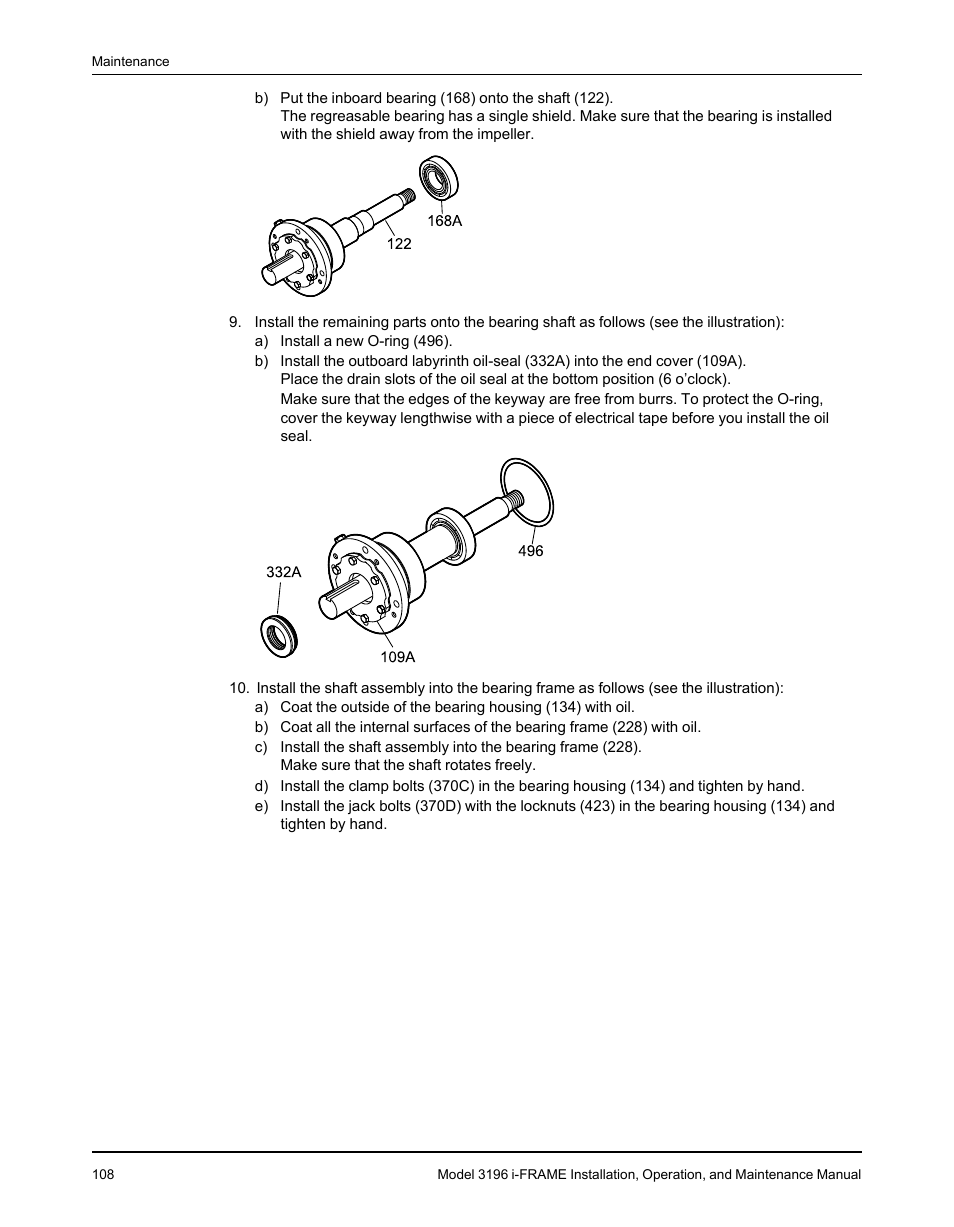 Goulds Pumps 3196 i-FRAME - IOM User Manual | Page 110 / 152