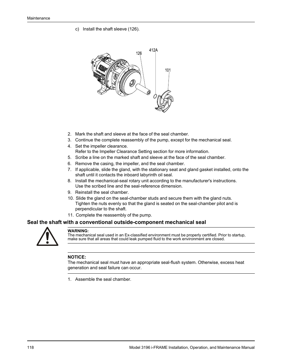 Goulds Pumps 3196 i-FRAME - IOM User Manual | Page 120 / 152