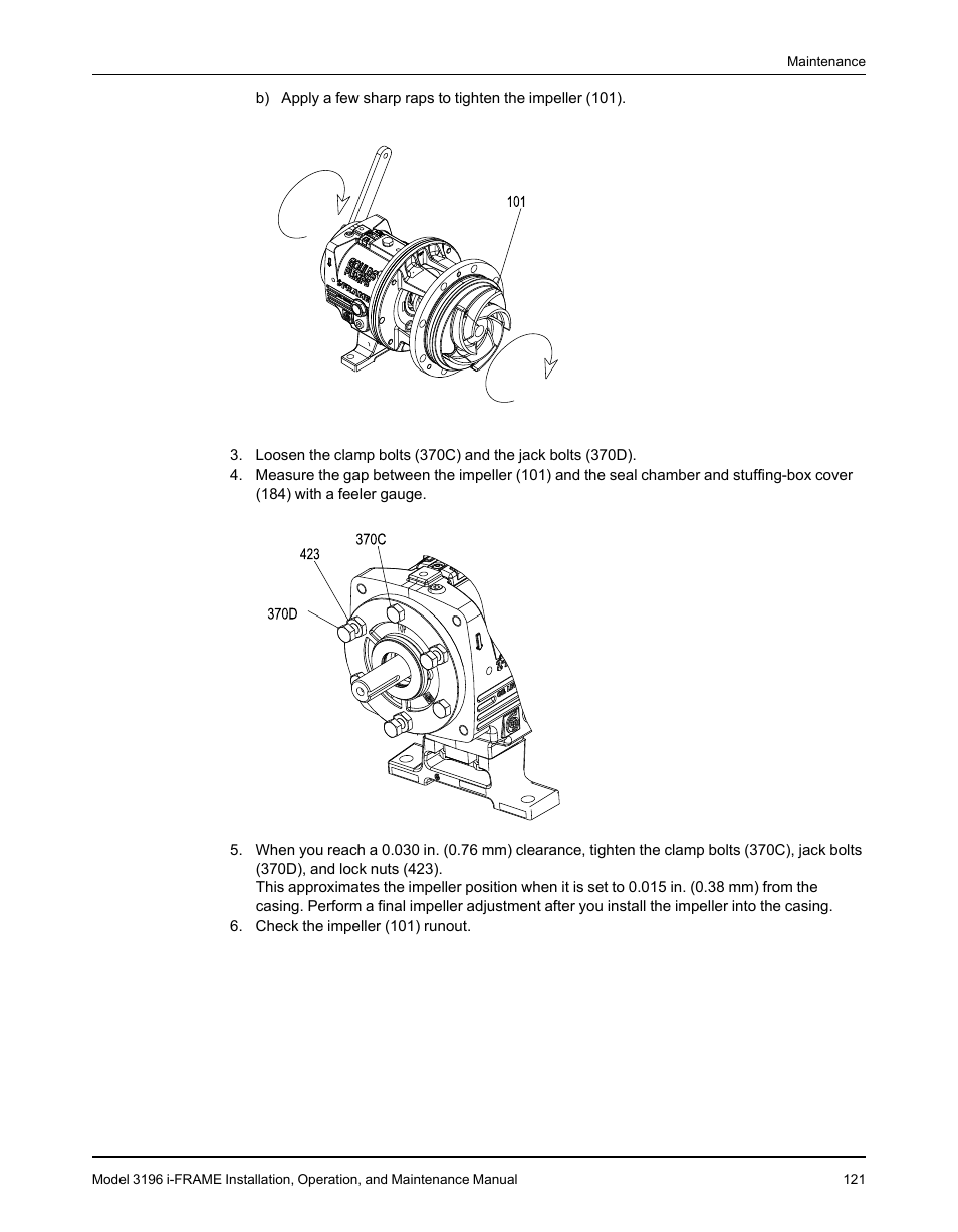 Goulds Pumps 3196 i-FRAME - IOM User Manual | Page 123 / 152