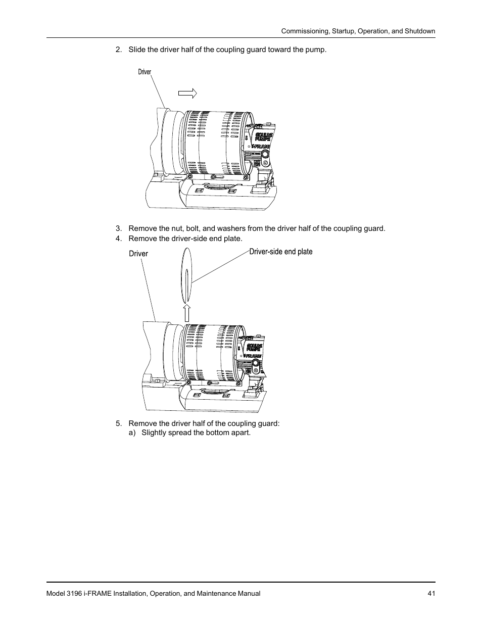 Goulds Pumps 3196 i-FRAME - IOM User Manual | Page 43 / 152