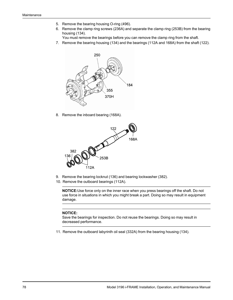 Goulds Pumps 3196 i-FRAME - IOM User Manual | Page 80 / 152