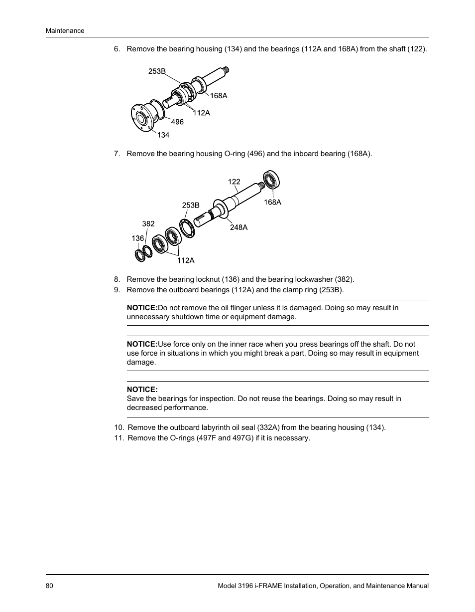 Goulds Pumps 3196 i-FRAME - IOM User Manual | Page 82 / 152