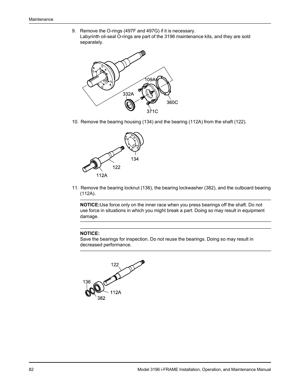 Goulds Pumps 3196 i-FRAME - IOM User Manual | Page 84 / 152