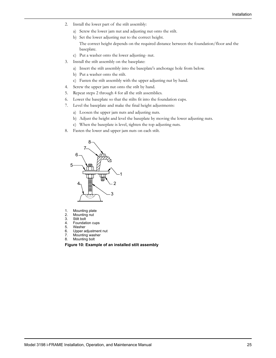 Goulds Pumps 3198 i-FRAME - IOM User Manual | Page 27 / 126
