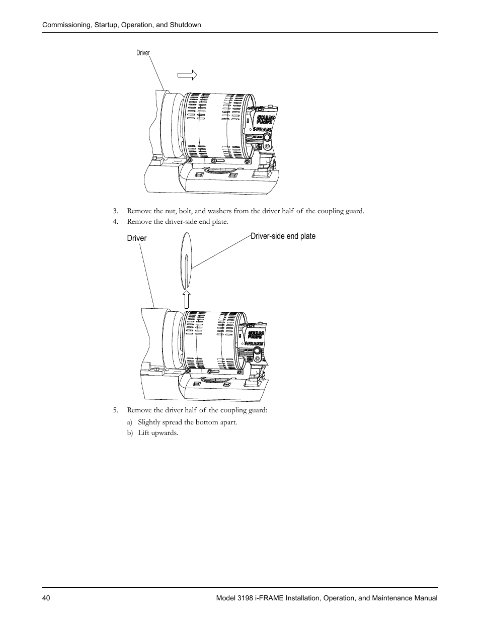Goulds Pumps 3198 i-FRAME - IOM User Manual | Page 42 / 126