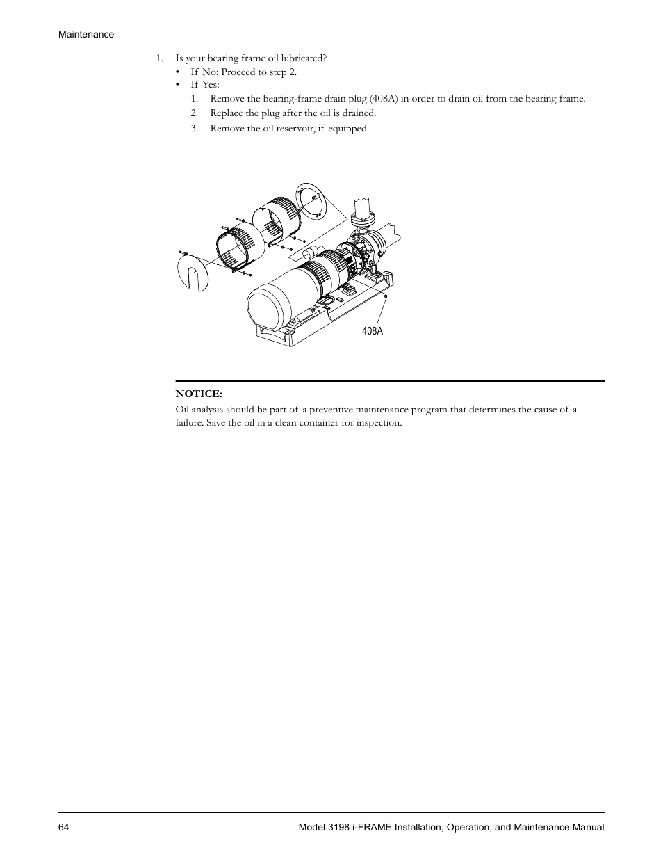 Goulds Pumps 3198 i-FRAME - IOM User Manual | Page 66 / 126
