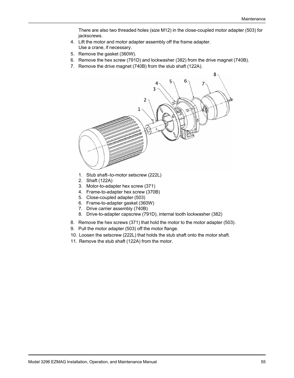 Goulds Pumps 3296 EZMAG - IOM User Manual | Page 57 / 96