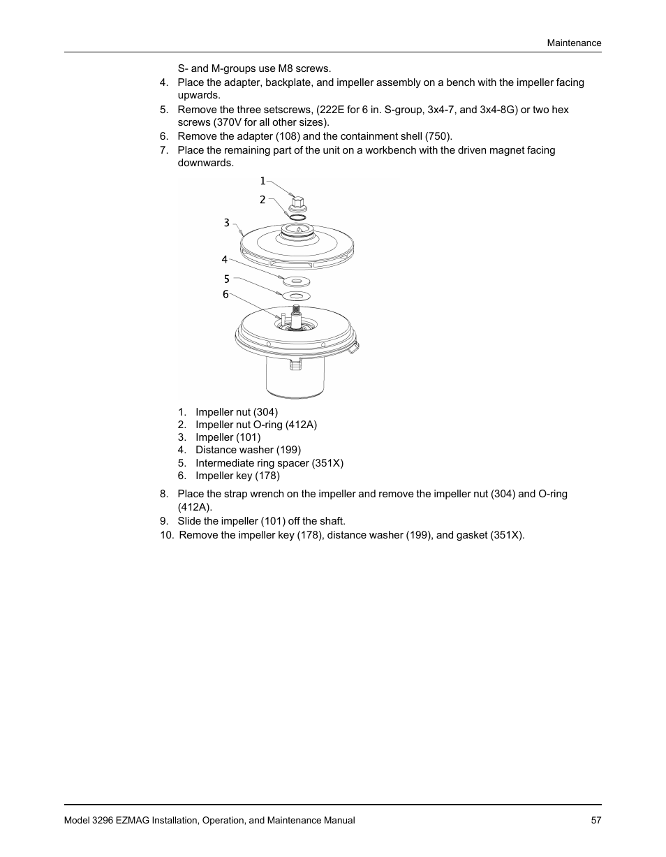 Goulds Pumps 3296 EZMAG - IOM User Manual | Page 59 / 96