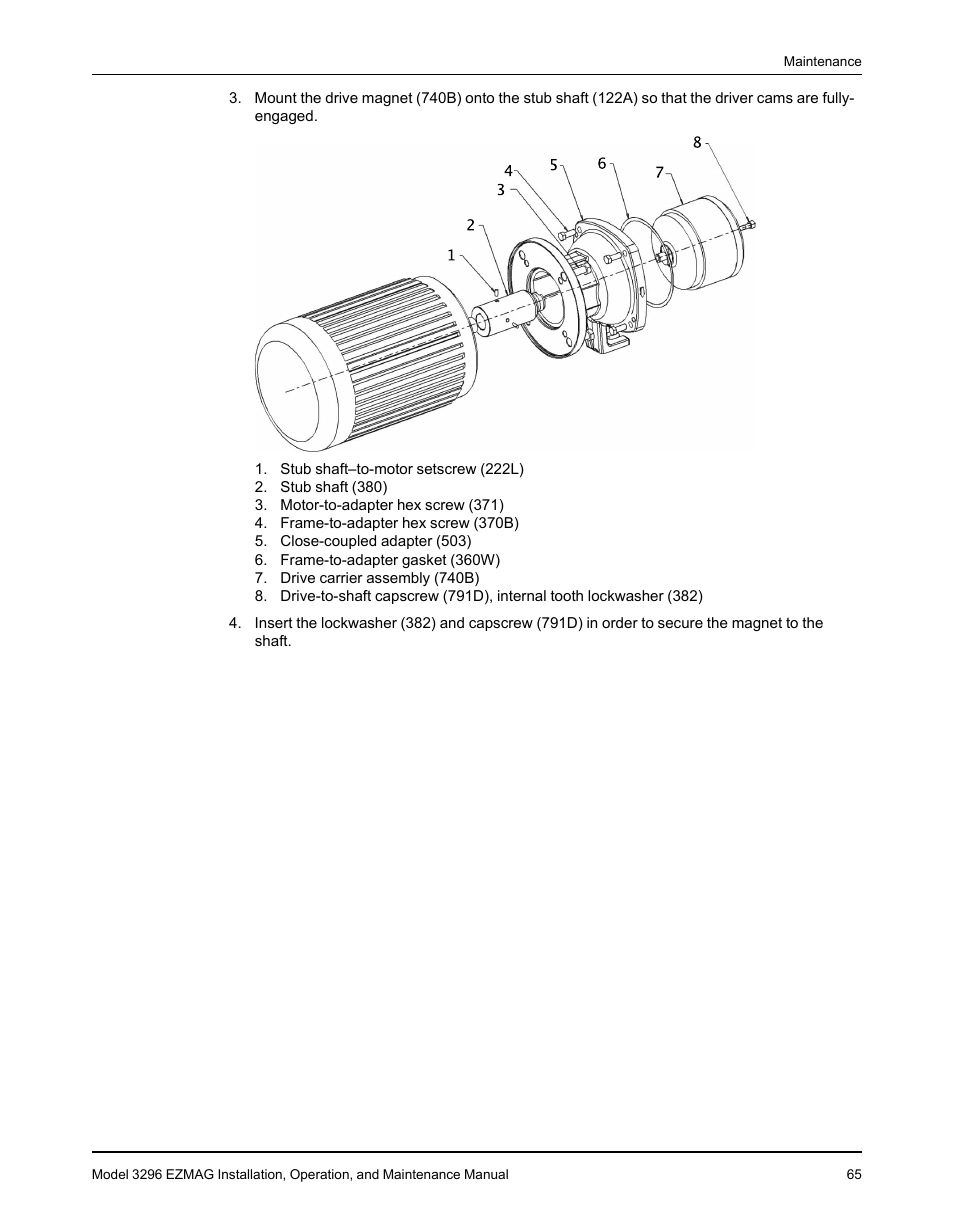 Goulds Pumps 3296 EZMAG - IOM User Manual | Page 67 / 96