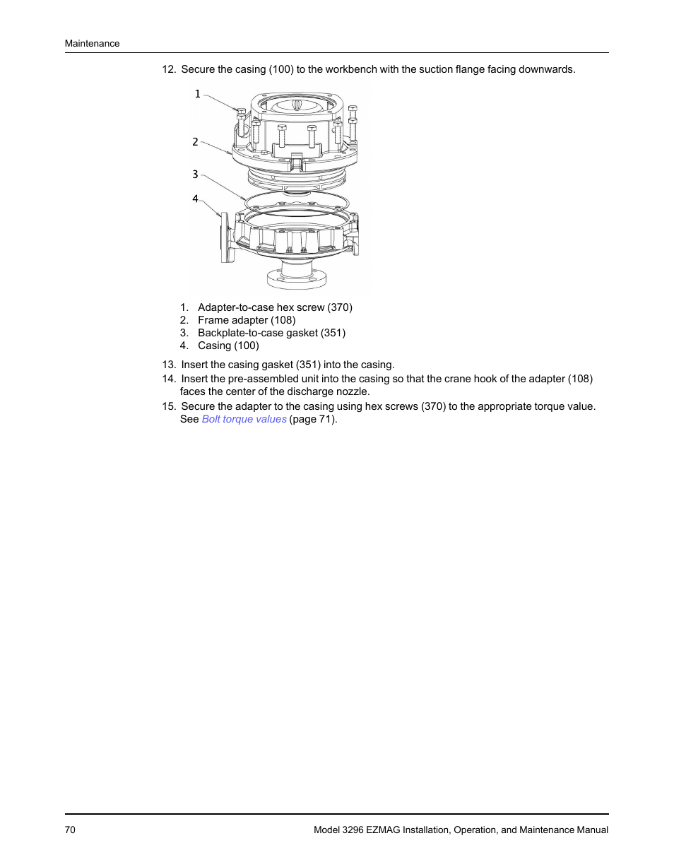 Goulds Pumps 3296 EZMAG - IOM User Manual | Page 72 / 96