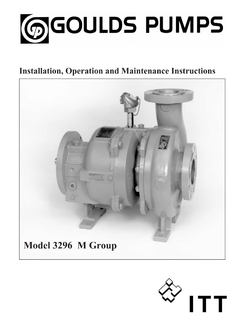 Goulds Pumps 3296M - IOM User Manual | 92 pages