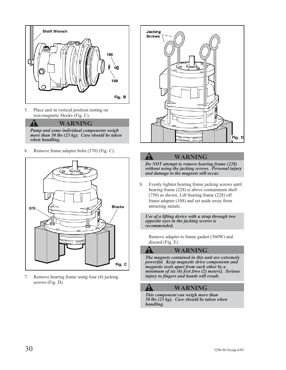 Goulds Pumps 3296M - IOM User Manual | Page 34 / 92