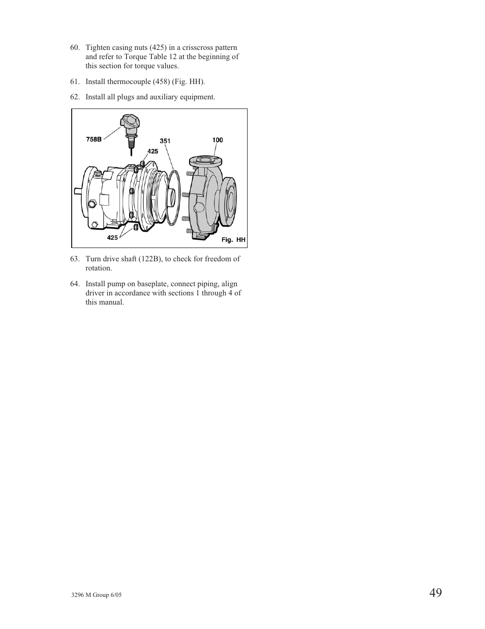 Goulds Pumps 3296M - IOM User Manual | Page 53 / 92