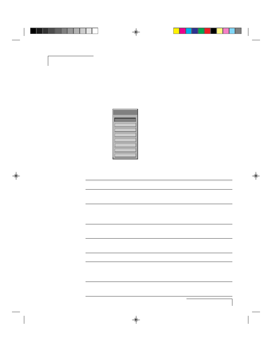 Menus and keys, Chapter 3, Projector menus the main menu | Ask Proxima 9100 User Manual | Page 50 / 103