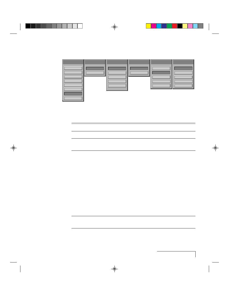 The preferences menu | Ask Proxima 9100 User Manual | Page 58 / 103