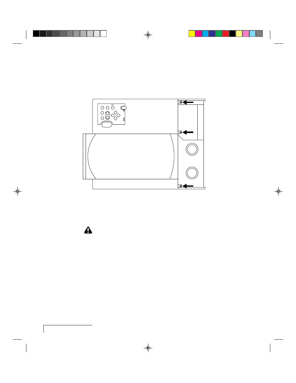 Figure 5-9, the three top cover screws, Chapter five | Ask Proxima 9100 User Manual | Page 79 / 103