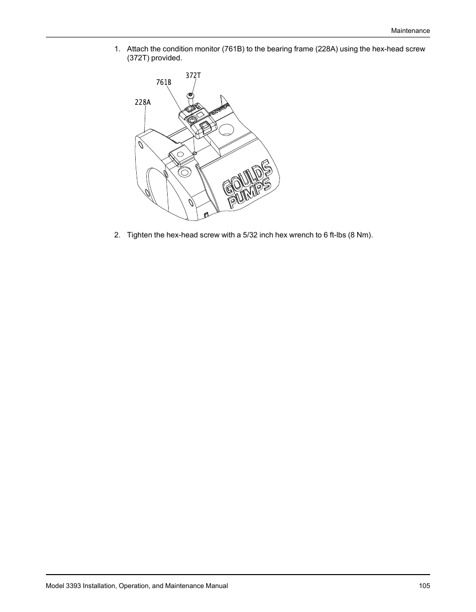 Goulds Pumps 3393 - IOM User Manual | Page 107 / 124