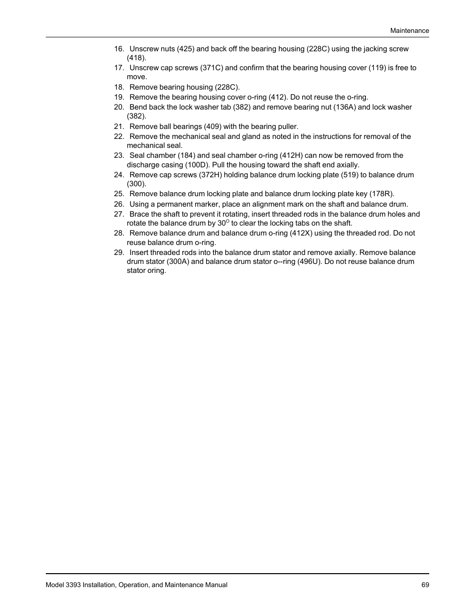 Goulds Pumps 3393 - IOM User Manual | Page 71 / 124