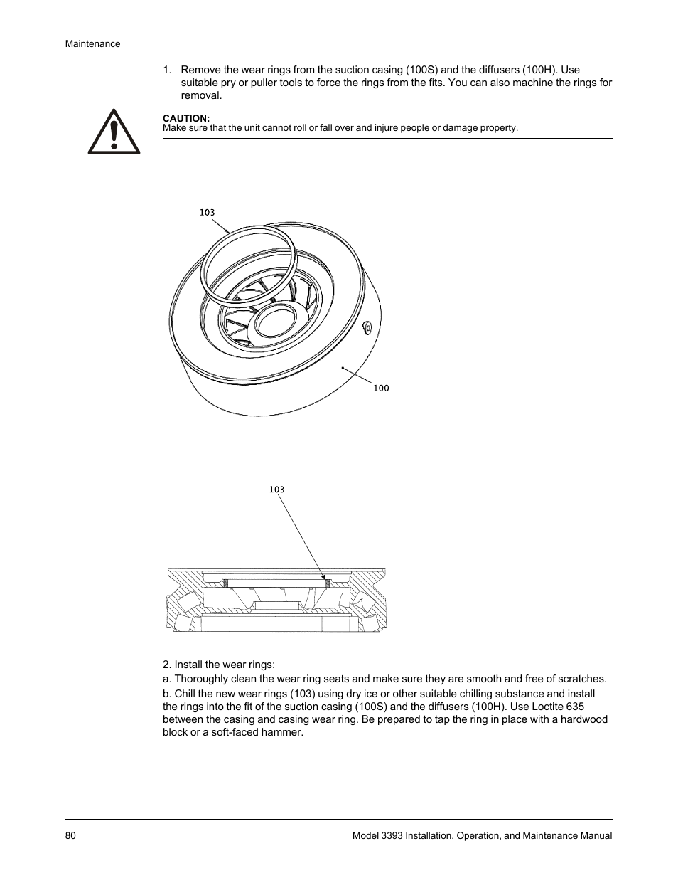 Goulds Pumps 3393 - IOM User Manual | Page 82 / 124